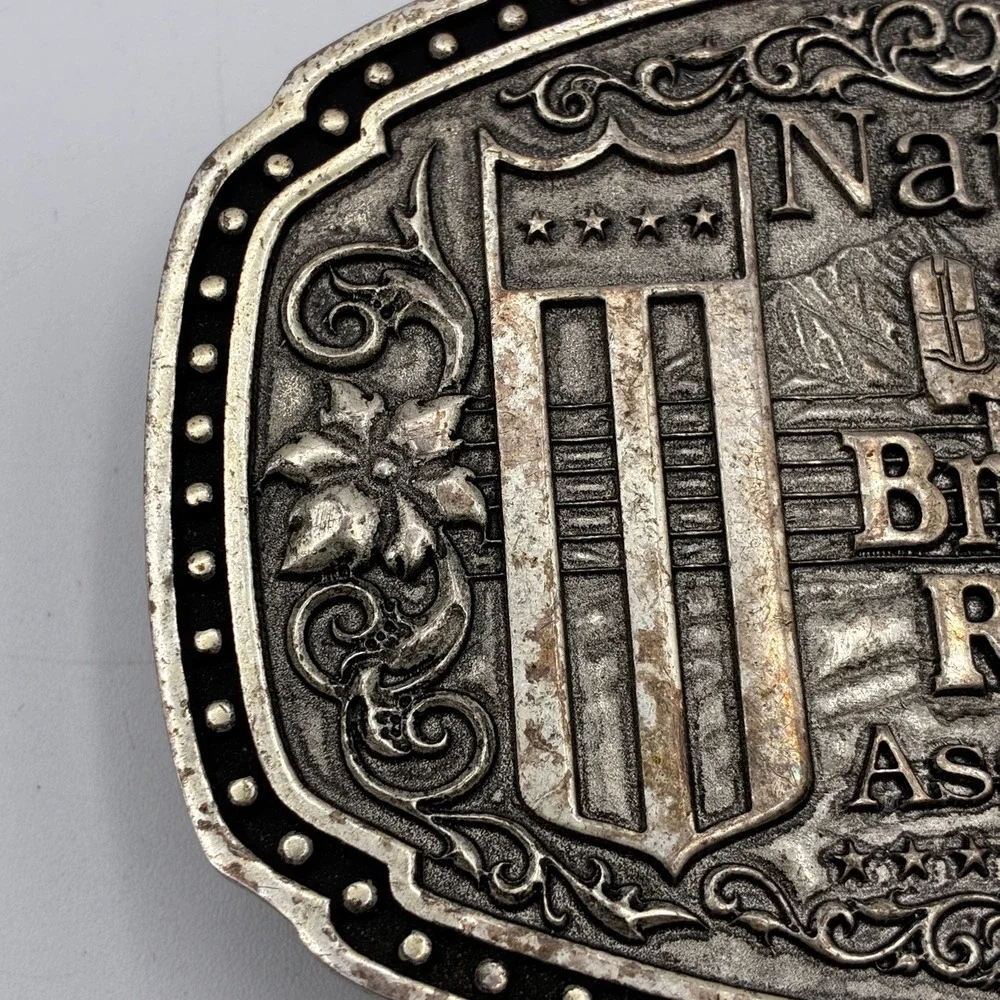 National Little Britches Rodeo Association Belt Buckle Montana Silversmiths